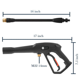 JOEJET 15-degree nozzle for broader, efficient cleaning