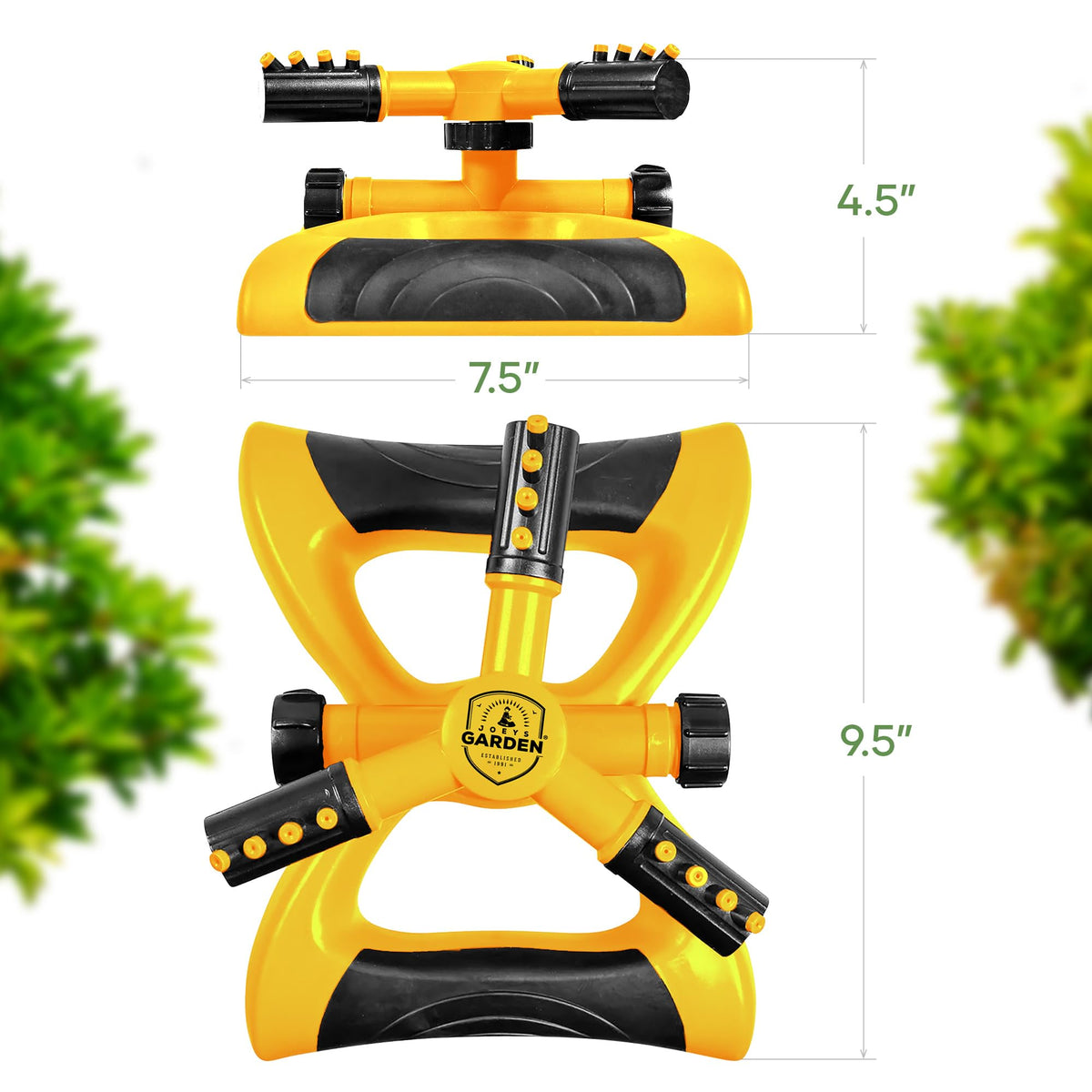 Joeys Garden Sprinkler gift-ready box makes a thoughtful present for gardeners.