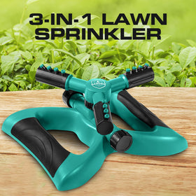 Joeys Garden Sprinkler ground-use note to protect the unit.