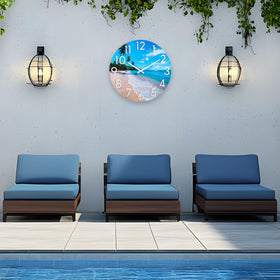 JoFomp gift-ready outdoor clock suitable for housewarming or holidays.