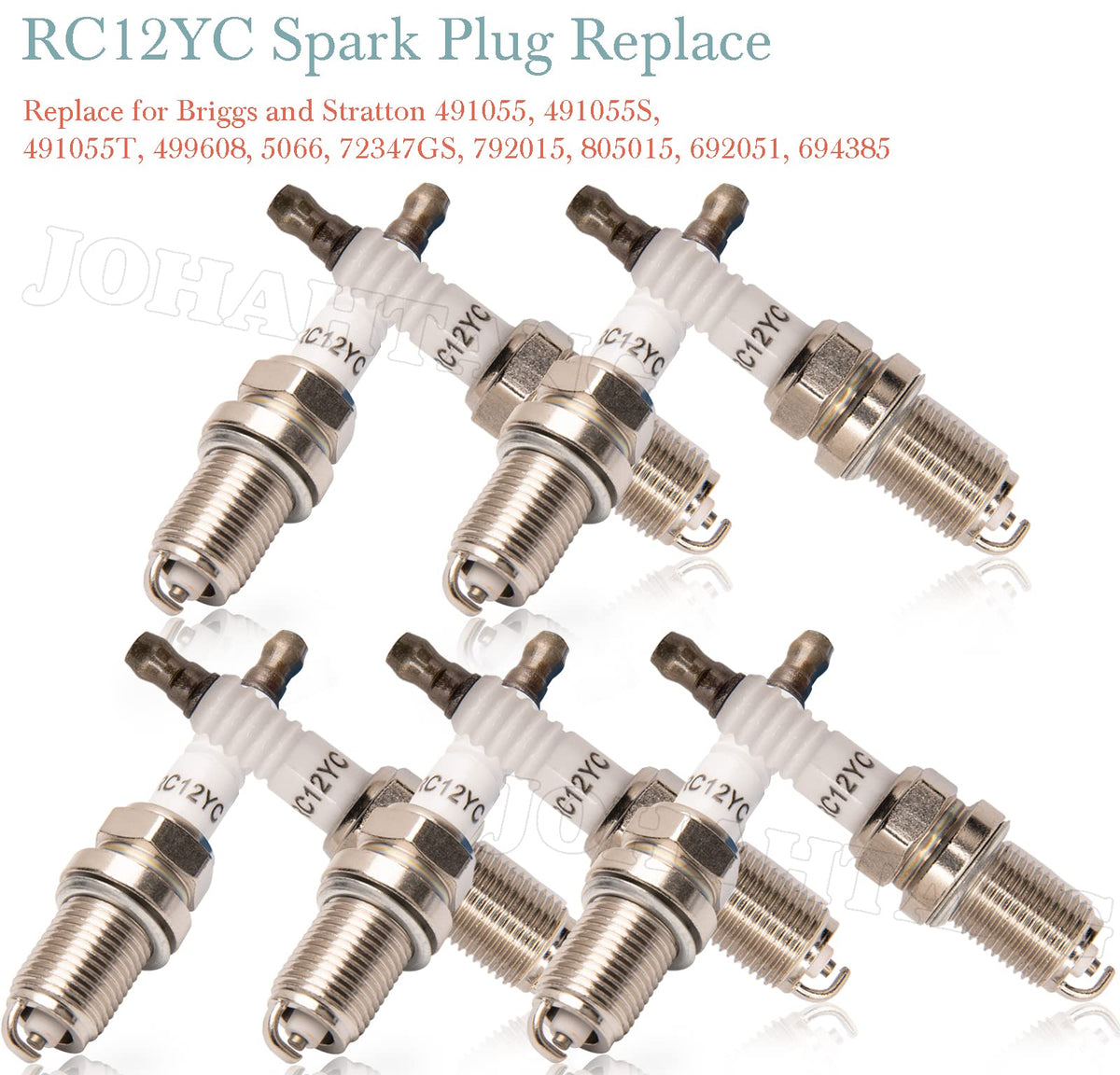 JOHAHTANG RC12YC spark plug packaging image shows secure packaging for safe shipping.