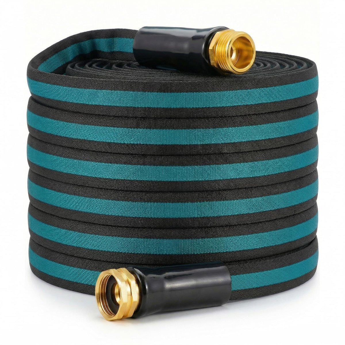 JOH 25ft lightweight garden hose stretched across the lawn for effortless watering.