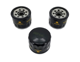 John Deere AM125424 oil filter pack packaging, showing authentic OEM packaging and fit.
