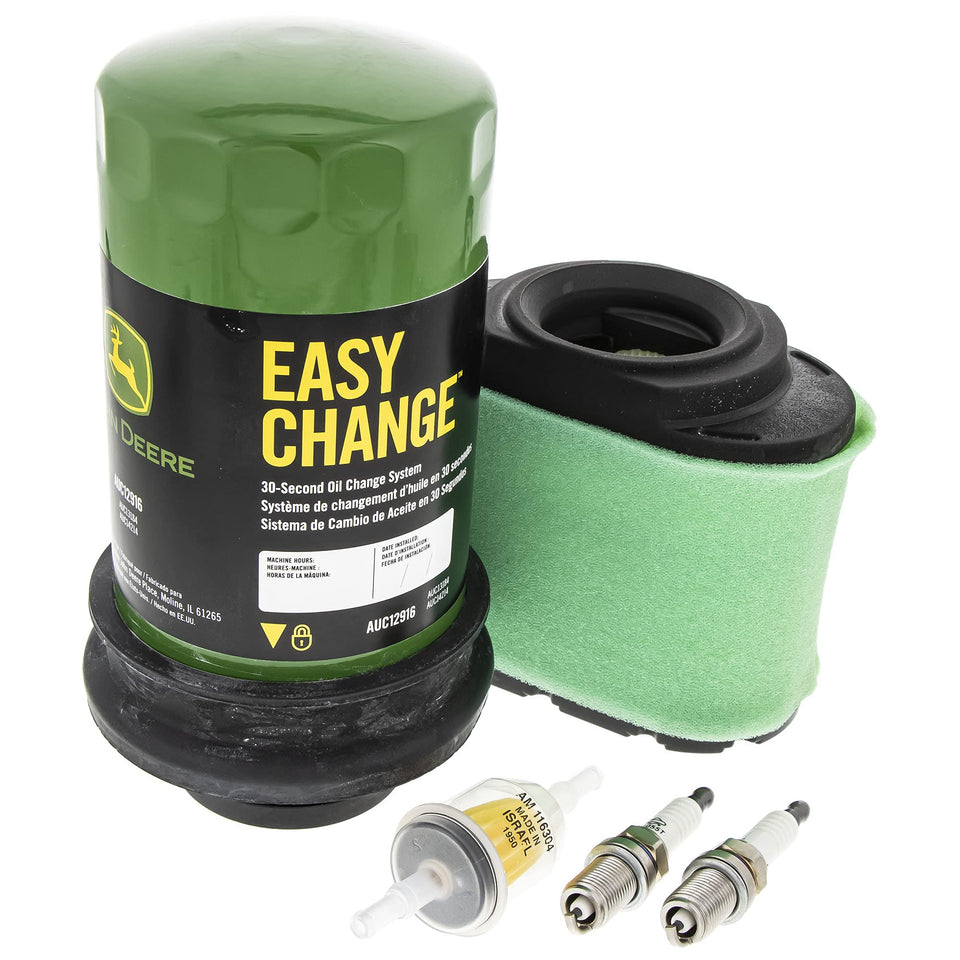 John Deere AUC13707 oil filter for E170 and E180 improves engine protection
