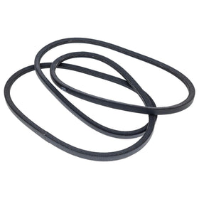 John Deere M82718 belt dimensions image confirms 1/2 inch by 90 inches.