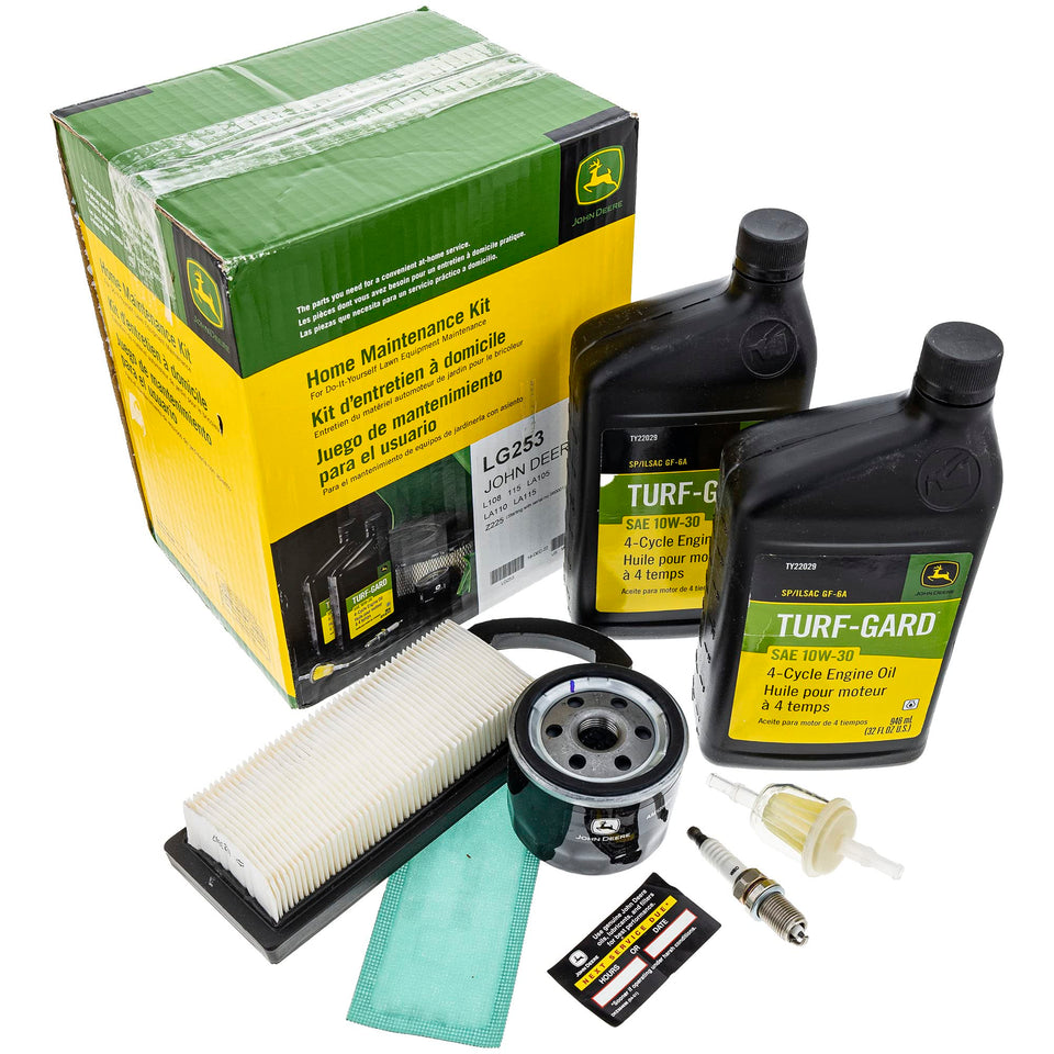 John Deere LG253 oil filter for smoother engine operation and easy DIY maintenance.