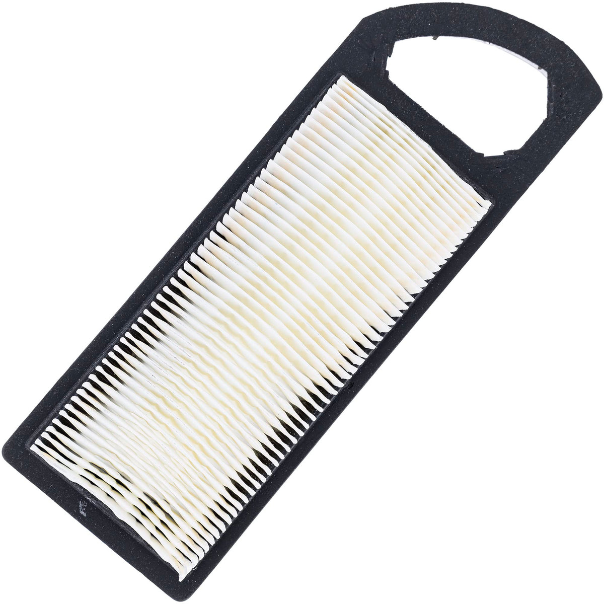 John Deere LG253 pre-cleaner traps dust for longer filter life.