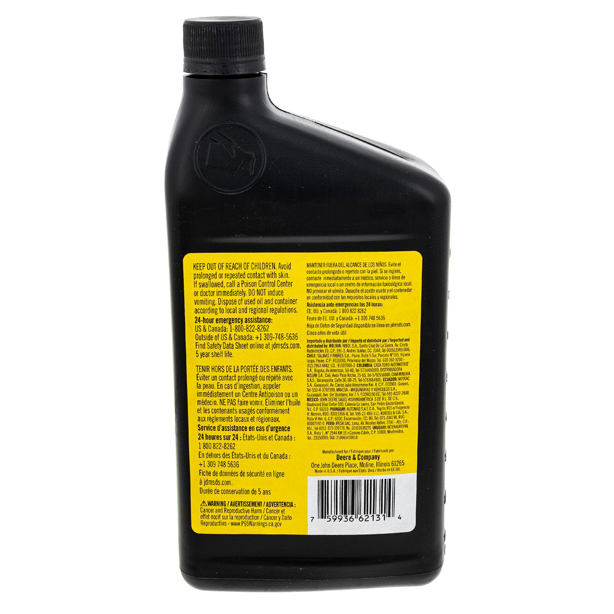 John Deere LG259 fuel filter ensures clean fuel delivery for Kawasaki engines