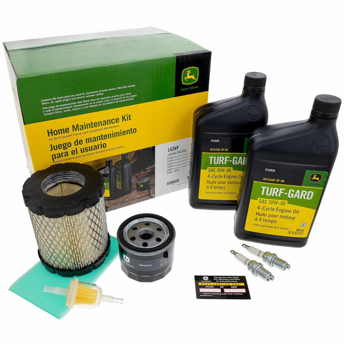 John Deere LG269 oil filter image shows OEM quality for easy maintenance.