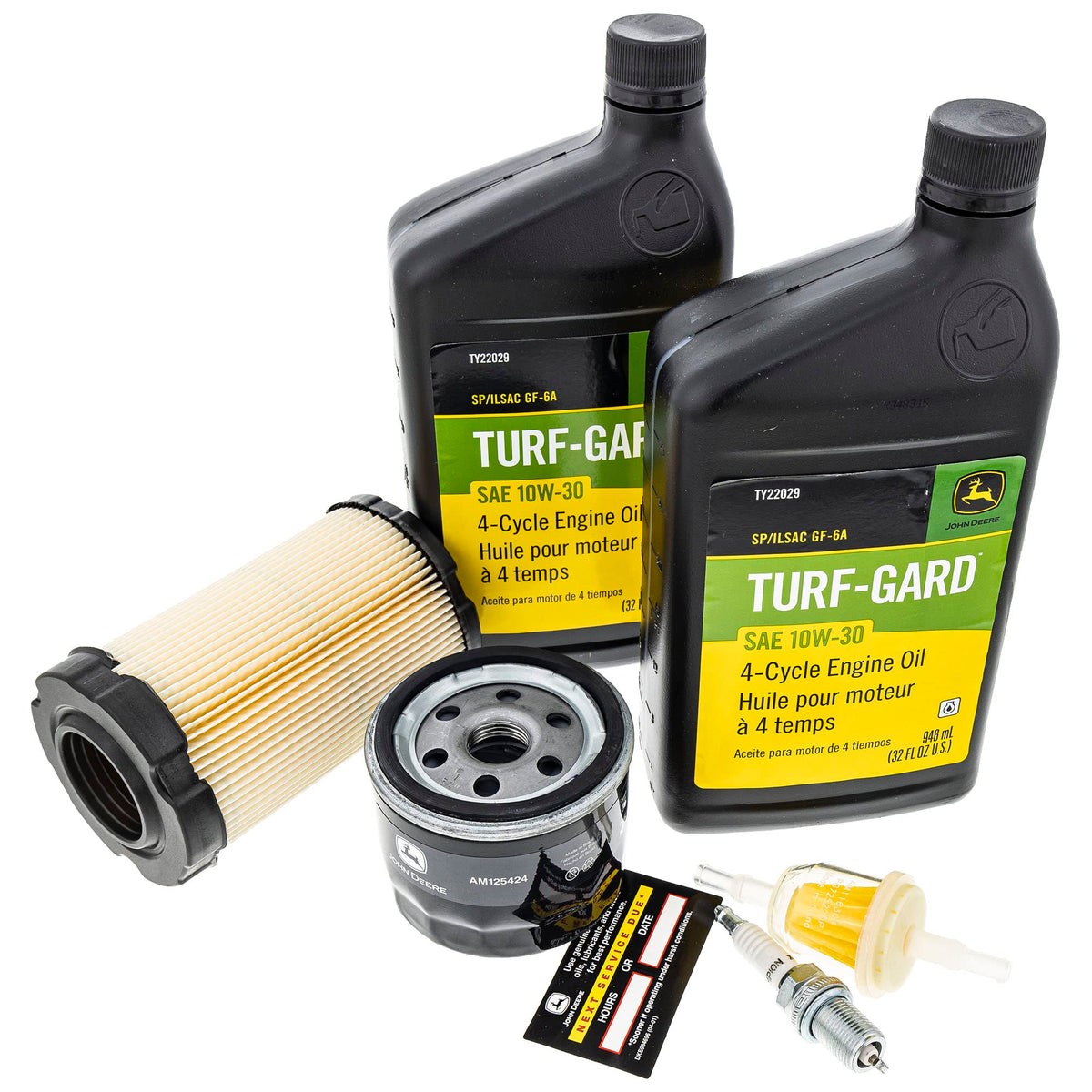 John Deere LG271 oil filter close-up supports clean oil flow