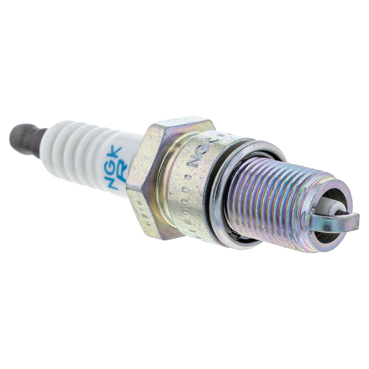 John Deere M805853 spark plug in-engine area with OEM fit