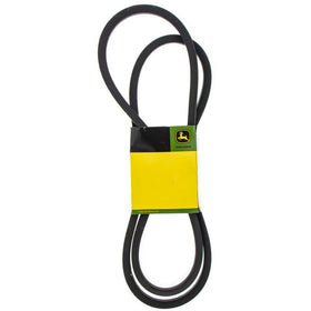 John Deere M174506 V-Belt closeup highlighting aramid durability for long-lasting power