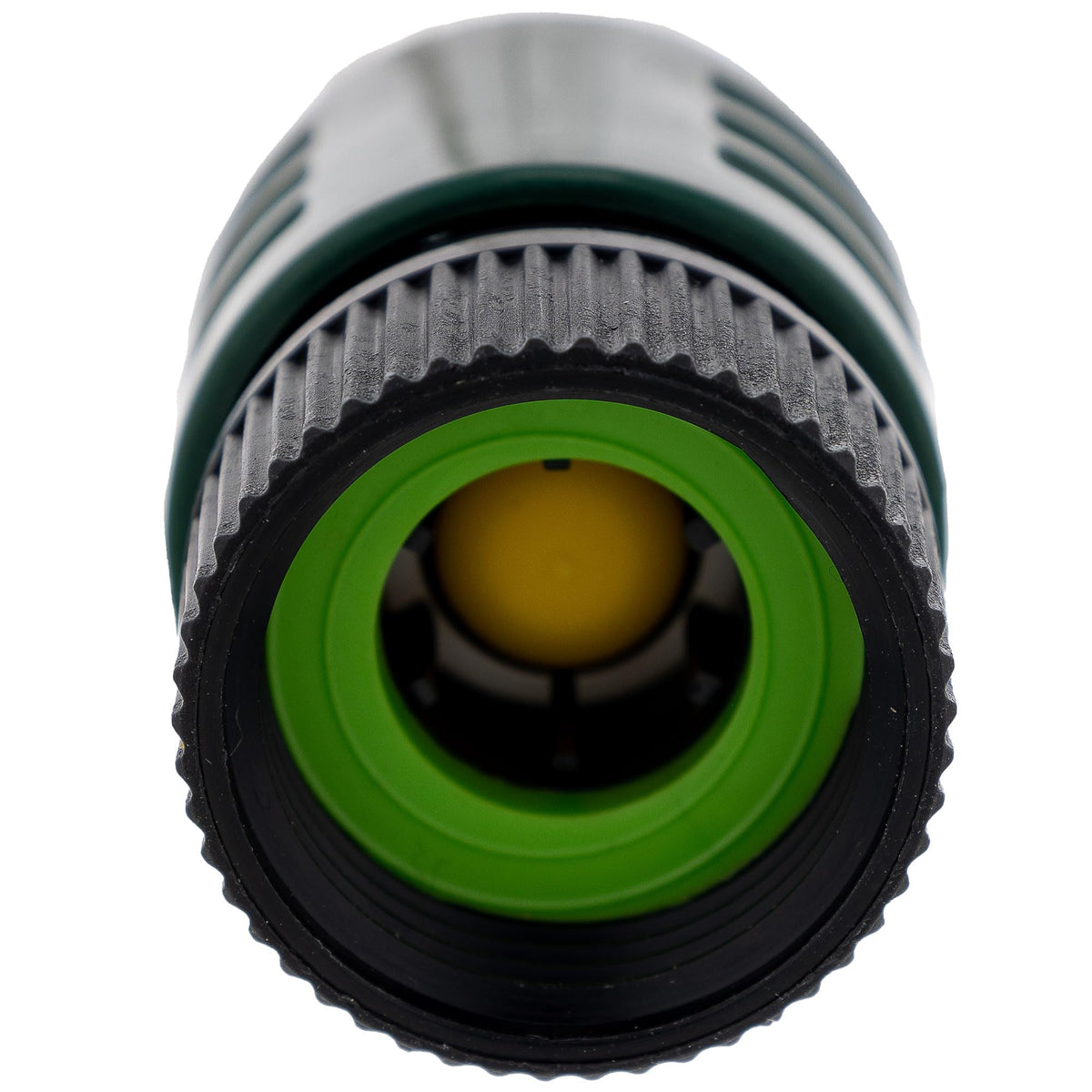 John Deere GX22425 quick coupler top view reveals robust OEM-grade construction.
