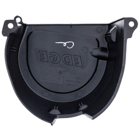 John Deere shield installed on a tractor, demonstrates real-world fit.