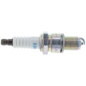 John Deere M805853 spark plug close-up showing electrode design