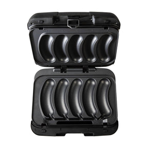 Johnsonville Sizzling Sausage Grill Plus removable plates for easy cleaning