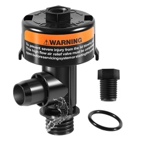 johntruck 98209803 air relief valve front view for quick air release in pool filters