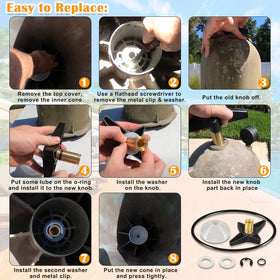 Johntruck CX900G guide cone and O-ring included