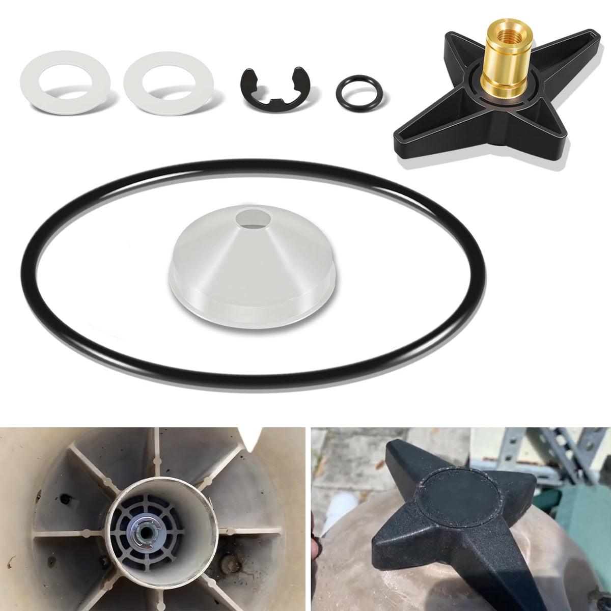Johntruck CX900G locking knob ready for secure pool filter operation