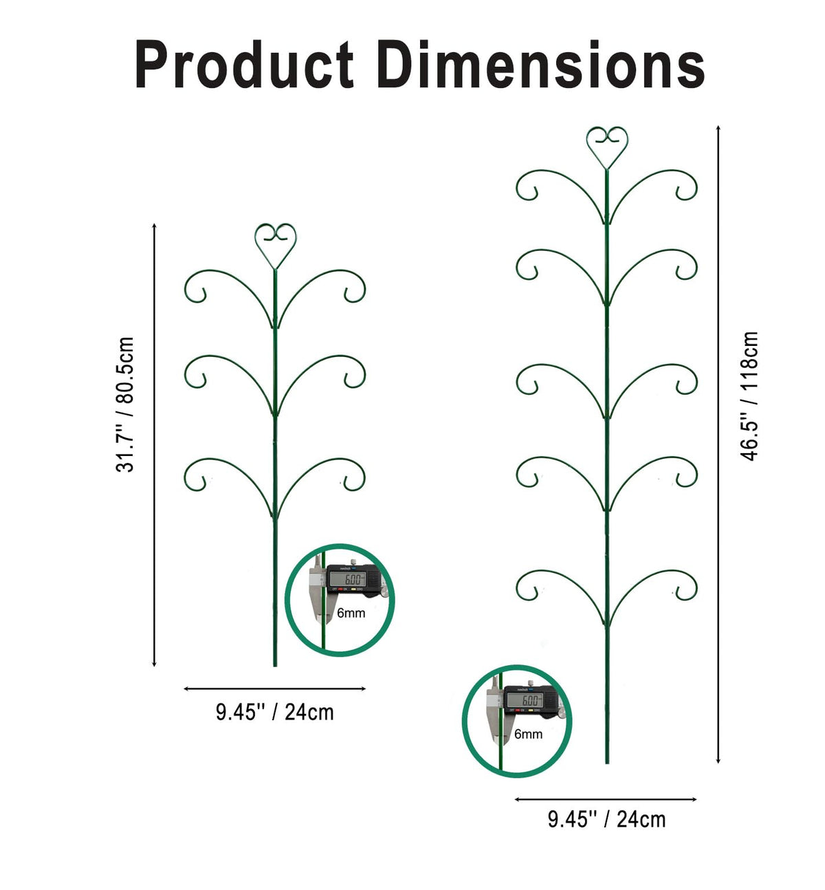 JoinGreen steel trellis with rotatable design aligns with growth direction.