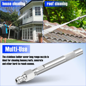JOEJET nozzle enables high-area cleaning on roofs and walls