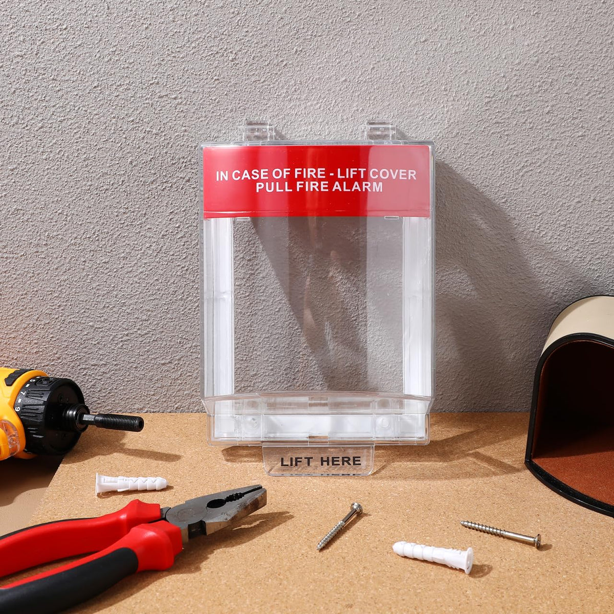 jojofuny fire alarm cover with transparent design visible pull station