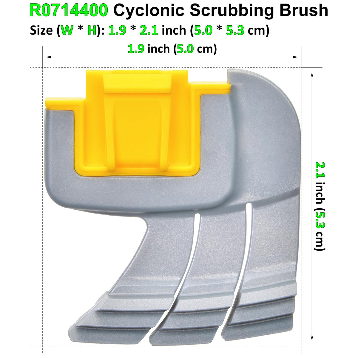 Jolaxy four-brush kit includes warranty and ready-to-use replacement.