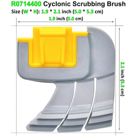 Jolaxy four-brush kit includes warranty and ready-to-use replacement.