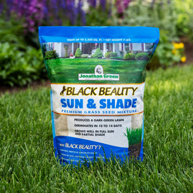 Jonathan Green Black Beauty Sun & Shade ideal application times in fall and spring