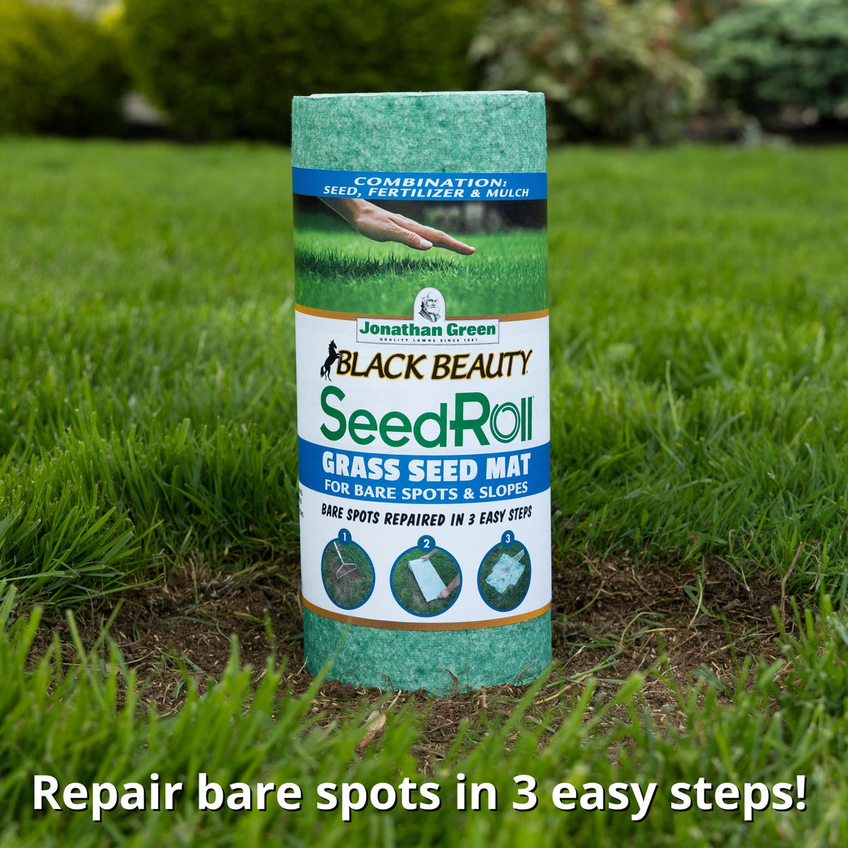 Black Beauty Ultra grass seed yields a dark-green, drought-tolerant lawn.