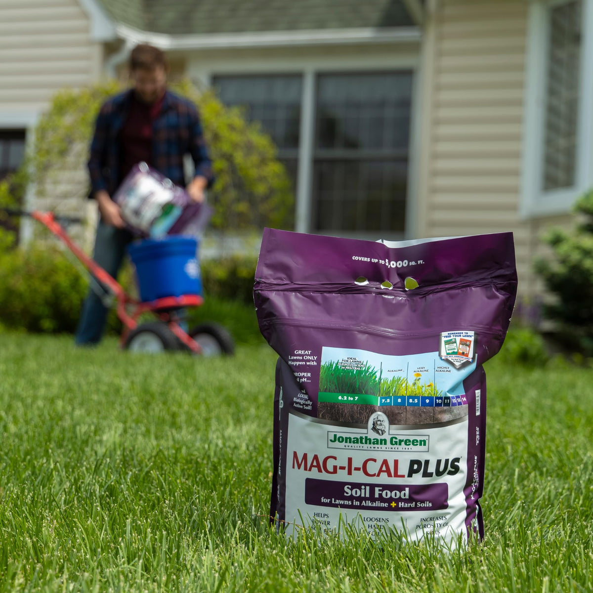Healthy soil microbes activity highlighted by MAG-I-CAL PLUS.