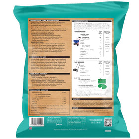 Jonathan Green Organic Lawn Food granules close-up, iron-rich formula for deep greening.