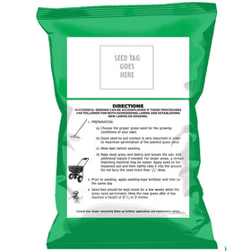 Jonathan Green Shady Nooks seed spread on lawn for even coverage.
