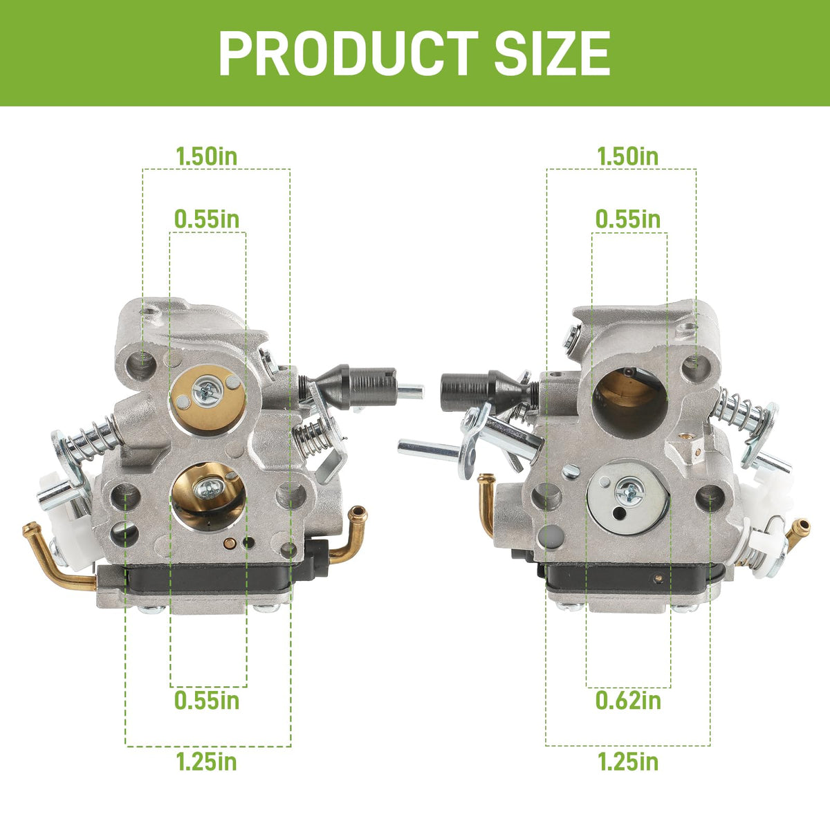 CARBBIA carburetor replacement for jonsared CS2240 chainsaws improves performance.