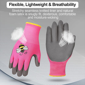 Joottuan extended wrist cuffs shield wrists from dirt during garden tasks