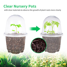 JOPY starter pot set ideal for herbs and small vegetables outdoors.