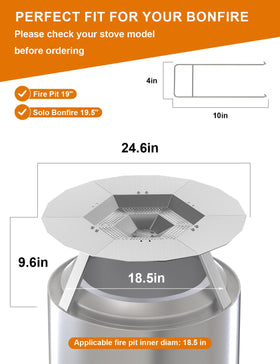 Joqepy portable, detachable design stores compactly for camping trips.