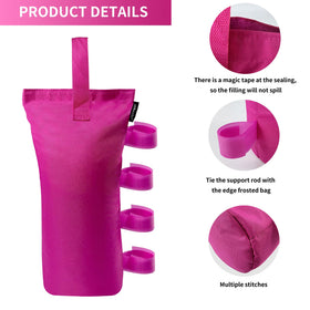 Joramoy close up shows 1680D waterproof fabric and PVC inner lining