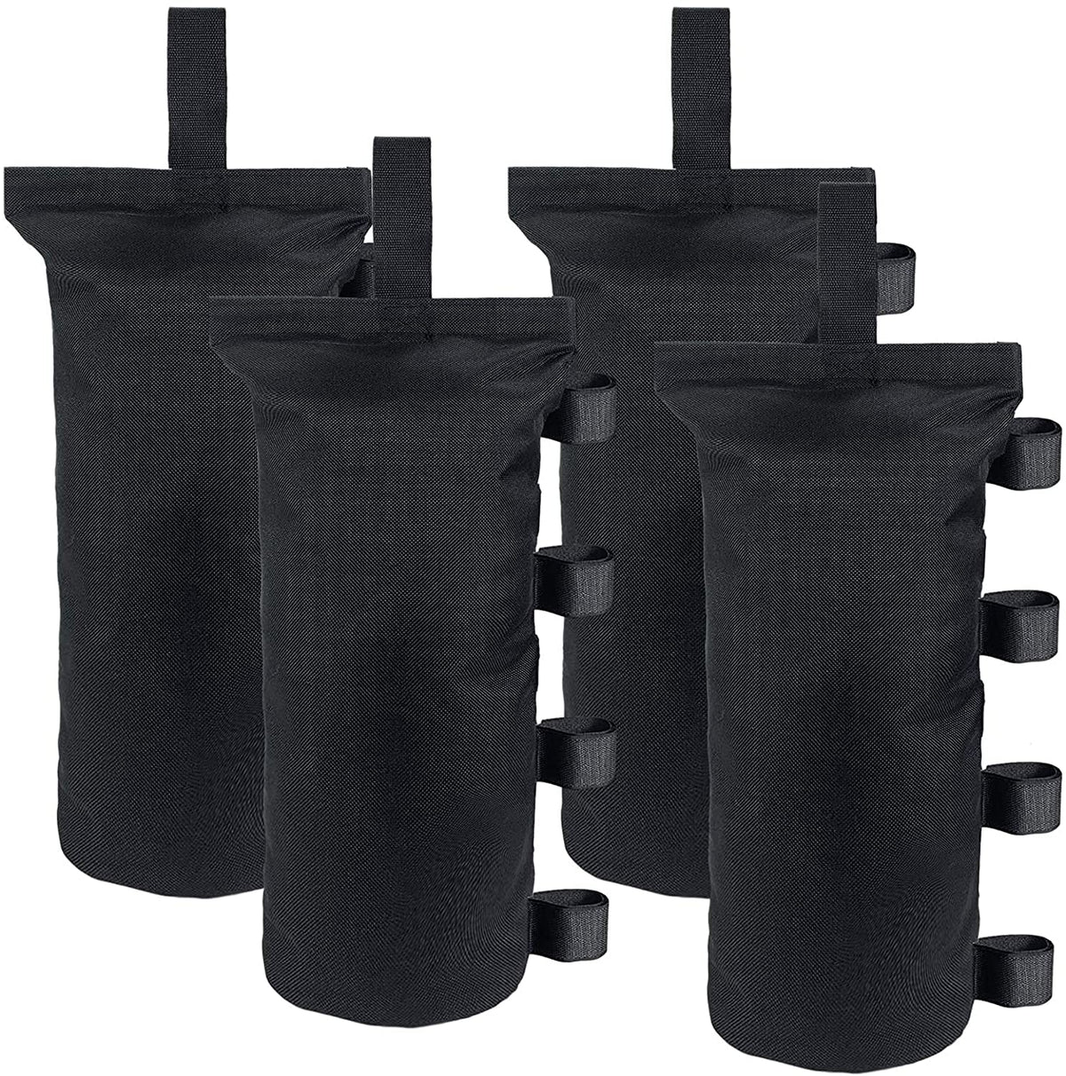 Joramoy heavy-duty canopy weights four-bag set arranged for tents stability at outdoor events