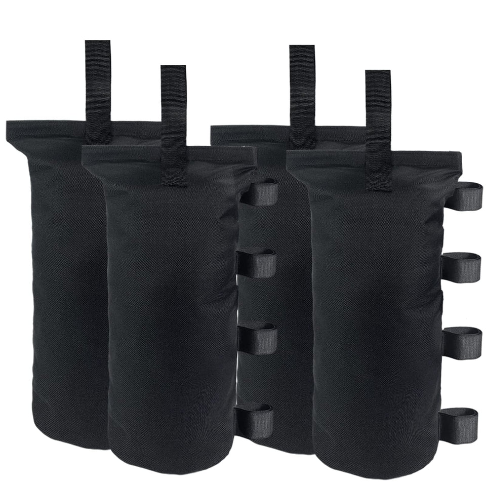 Joramoy heavy-duty weight bag base closeup showing sturdy construction for stable canopies