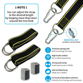 Jorohiker heavy-duty locking carabiners shown for secure, durable connections.