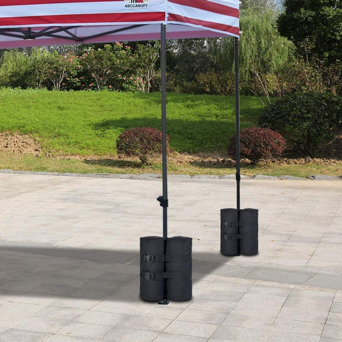 Jorohiker 4-pack anchors multiple canopy setups.