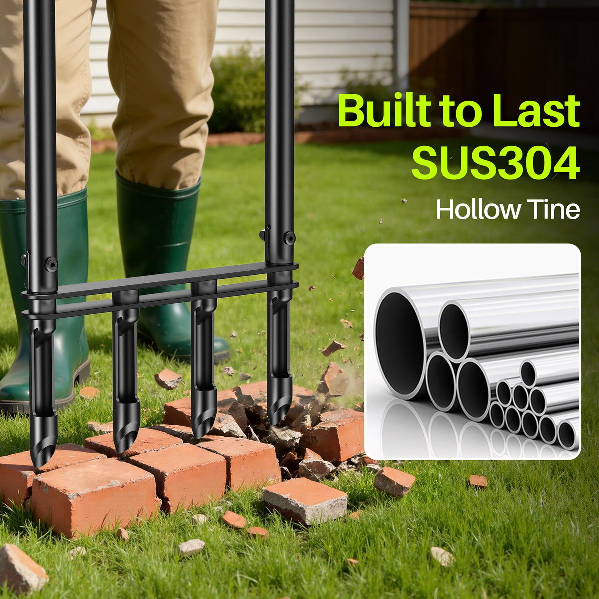 Josmimic anti-clog ejection ramp enables continuous plug removal during aeration.