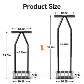 Josmimic durable 2mm steel frame resists bending with rust-resistant coating