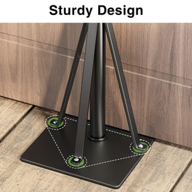 Josmimic handrail with tri-brace base delivers rigid support.