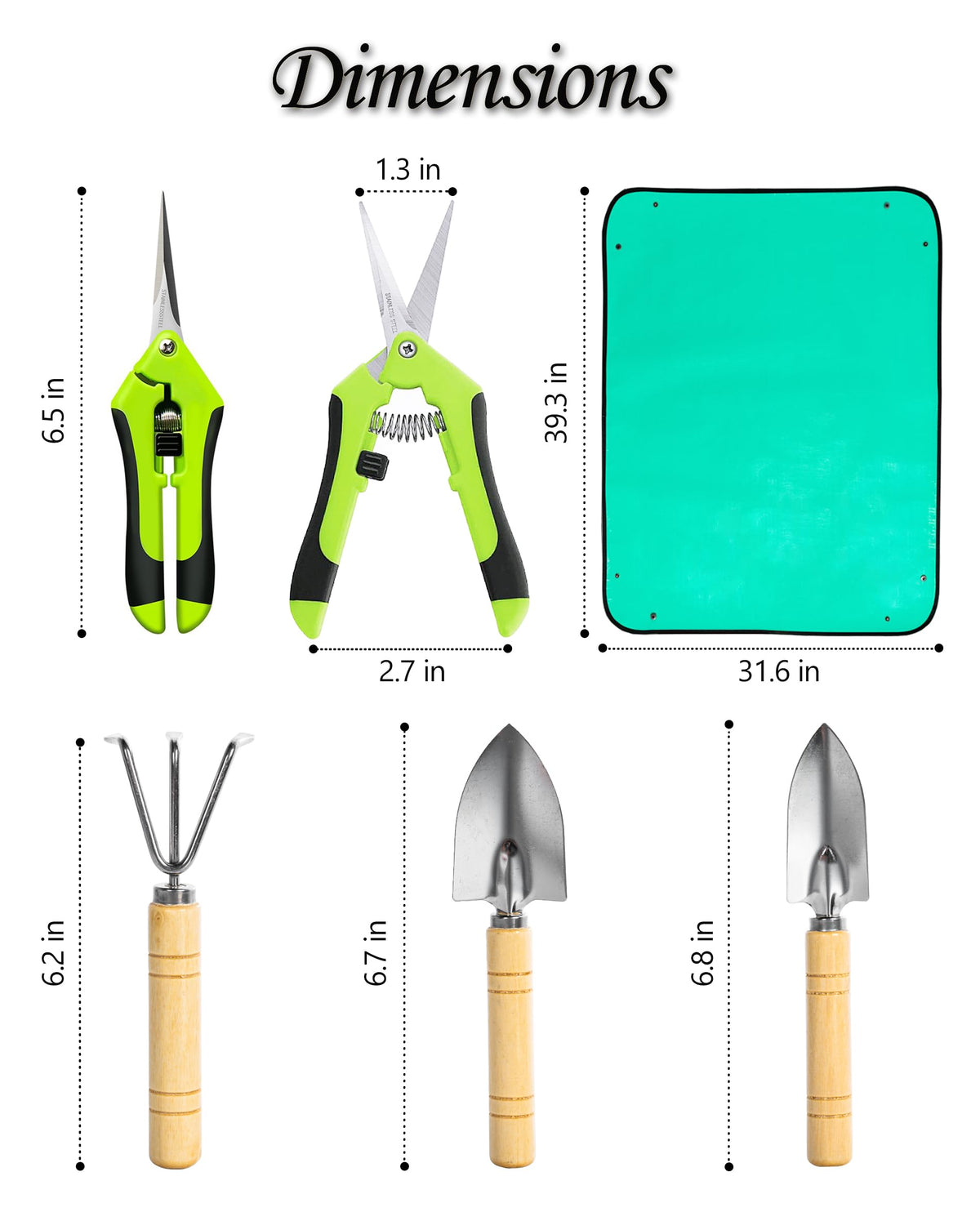 Josteve houseplant transplanting kit supports clean potting tasks.