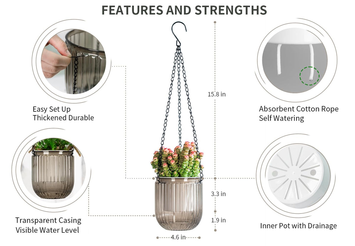 Josteve table or hanging setup offers versatile placement for indoor or outdoor spaces.