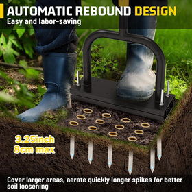 JouZYA core aerator built with rust-resistant durable steel for longevity