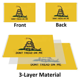 Joven heavy-duty flag with brass grommets, built for long outdoor use.