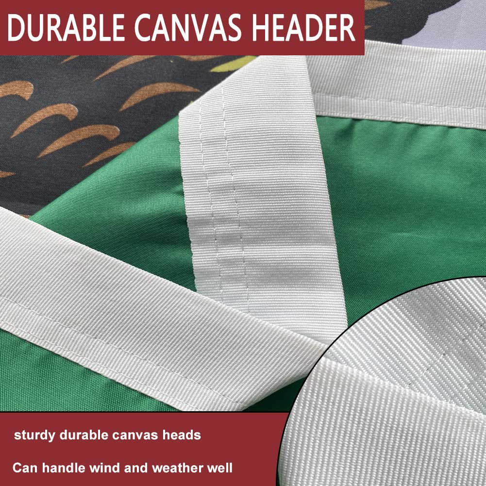 Flag only from Joven; pole not included for flexible mounting options.